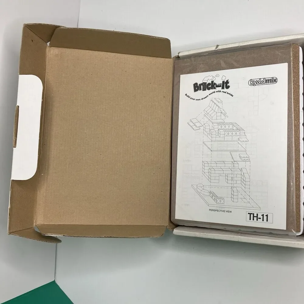 Kyddmix Brick-It Build Your Own Dream World With Real Bricks TH-11 NOS